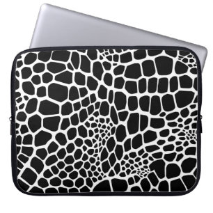 Reptile animal print laptop sleeve