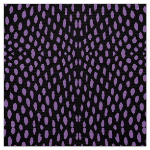 Reptile Black Changeable Background Color Fabric