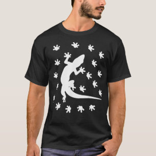 Reptile Foot Prints Gecko T-Shirt