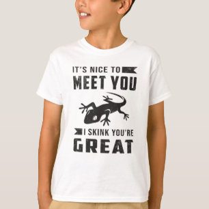 Reptile Gecko Lizard Reptiles Lover Funny Gift T-Shirt