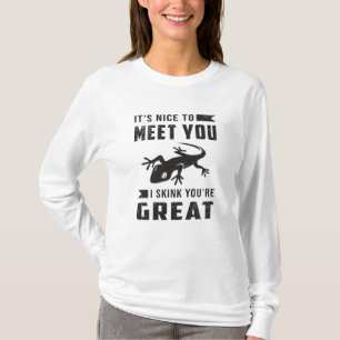 Reptile Gecko Lizard Reptiles Lover Funny Gift T-Shirt
