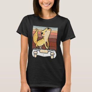 Reptile Leopard Gecko Lizard Herpetology Pets 5 T-Shirt