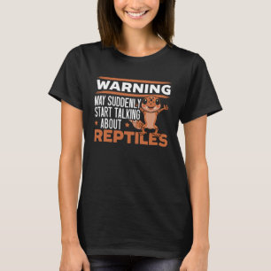 Reptile Leopard Gecko Lizard Herpetology Pets 9 T-Shirt