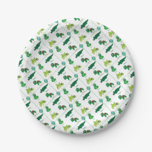 reptile paper plate