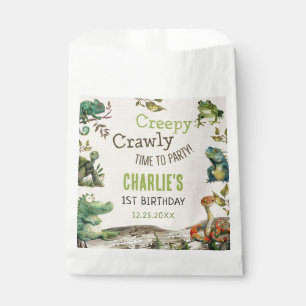 Reptile Show Birthday Party Favour Bags