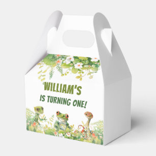 Reptile Show Birthday Party Favour Box