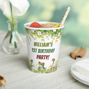 Reptile Show Birthday Party Paper Cups