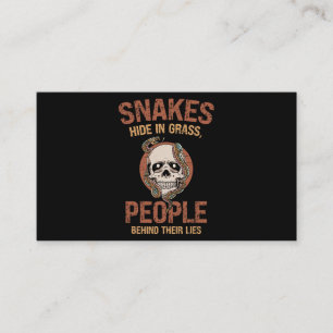 Reptile Skin Snakeskin Snake Mom 2 Business Card
