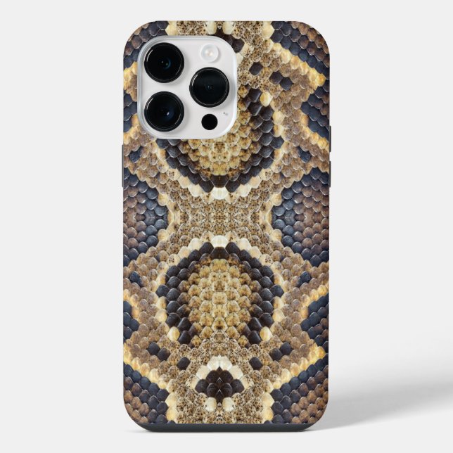 Reptile Skin Texture Cod.06 iPhone Case (Back)
