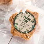 Reptile Themed Kid's Birthday Party  Classic Round Sticker<br><div class="desc">Reptile Themed Kid's Birthday Party Classic Round Sticker</div>