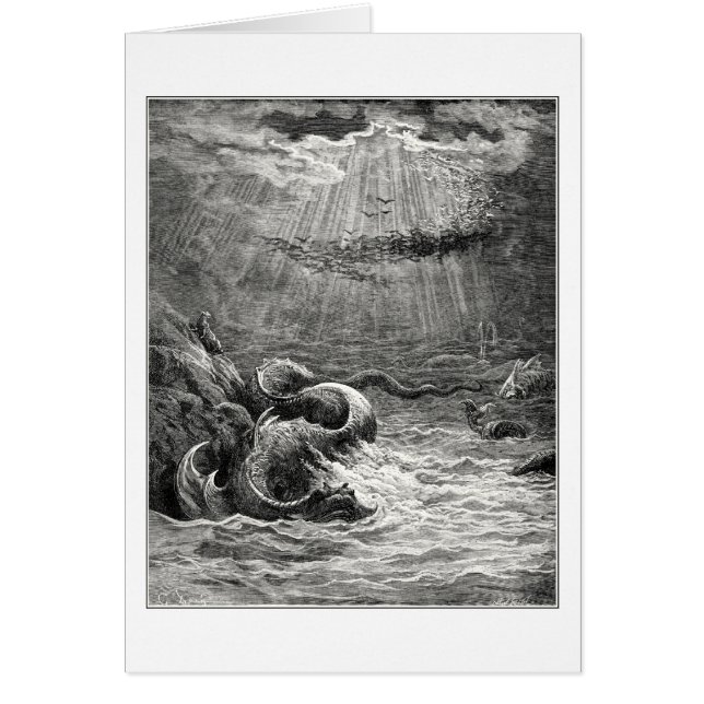Reptile with spawn abundant, by Gustave Dore (Front)