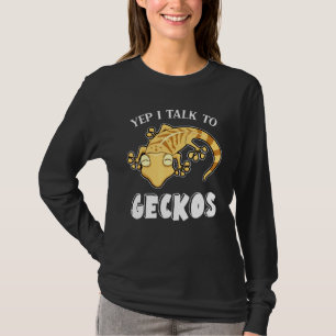 Reptile Yep I Talk To My Leopard Gecko T-Shirt