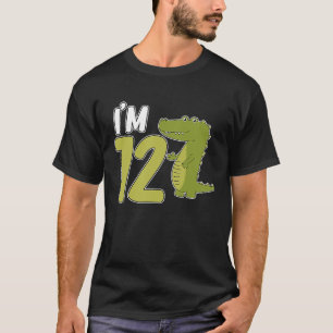 Reptiles  12th Birthday Crocodile Reptile Owner Gr T-Shirt