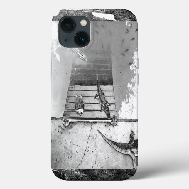 Reptiles Basking Case-Mate iPhone Case (Back)