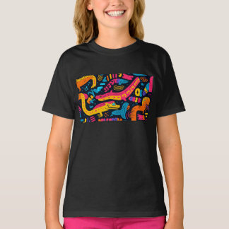 Reptiles in vibrant colours T-Shirt