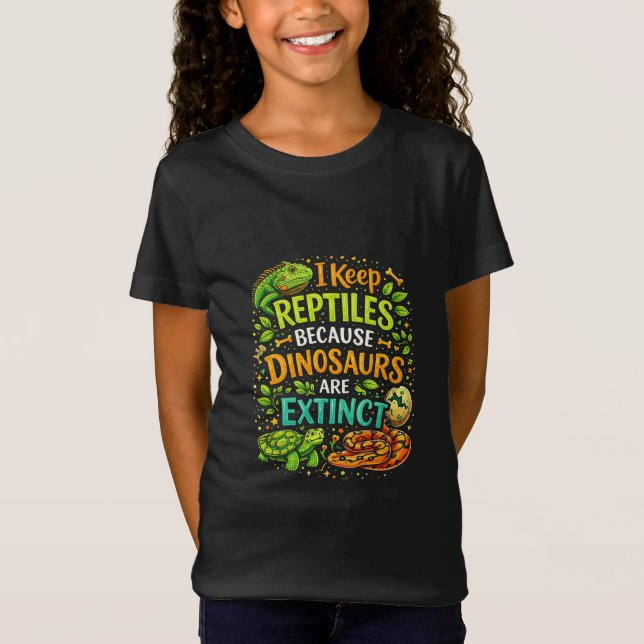Reptiles Rule T-Shirt (Front)