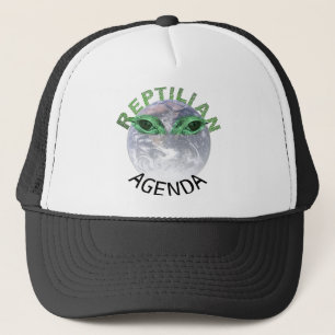 Reptilian Agenda Trucker Hat
