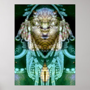Reptilian Shaman 1 Poster