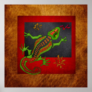 Reptilian Spirit Poster