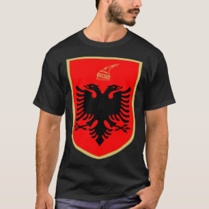 Republic of Albania Souvenir Two Headed Eagle of S T-Shirt