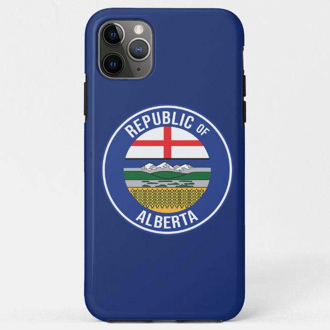 Republic of Alberta WEXIT Case-Mate iPhone Case (Back)