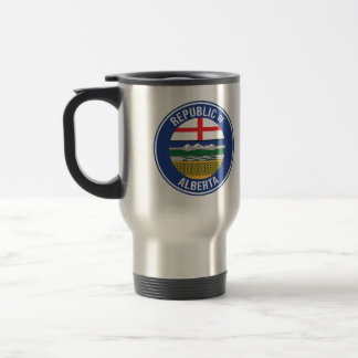 Republic of Alberta WEXIT Travel Mug