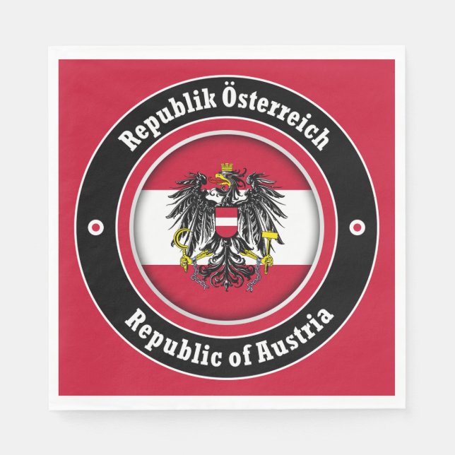 Republic of Austria Napkin (Front)