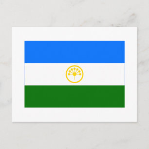 Republic of Bashkortostan Flag Postcard