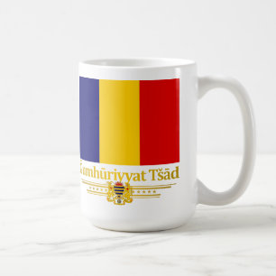 Republic of Chad (arabic) Coffee Mug