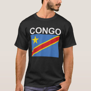 Republic of Congo National Flag T Shirt