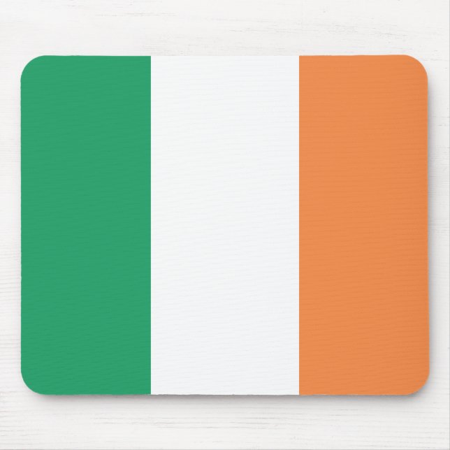 Republic of Ireland Flag Mouse Pad (Front)