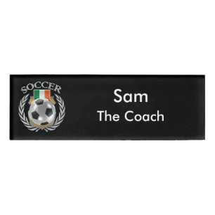 Republic of Ireland Soccer 2016 Fan Gear Name Tag