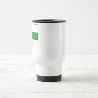 Republic of Jämtland flag with name (unofficial) Travel Mug