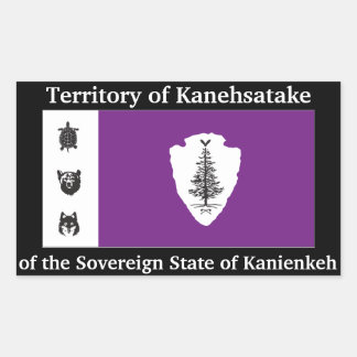 Republic of Kanienkeh(Mohawk Nation) Sticker