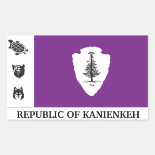 Republic of Kanienkeh(Mohawk Nation) Sticker