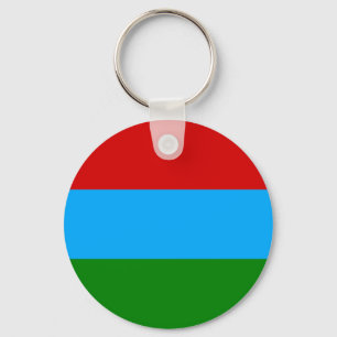 Republic of Karelia Flag Key Ring