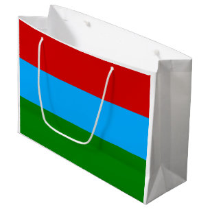 Republic of Karelia Flag Large Gift Bag