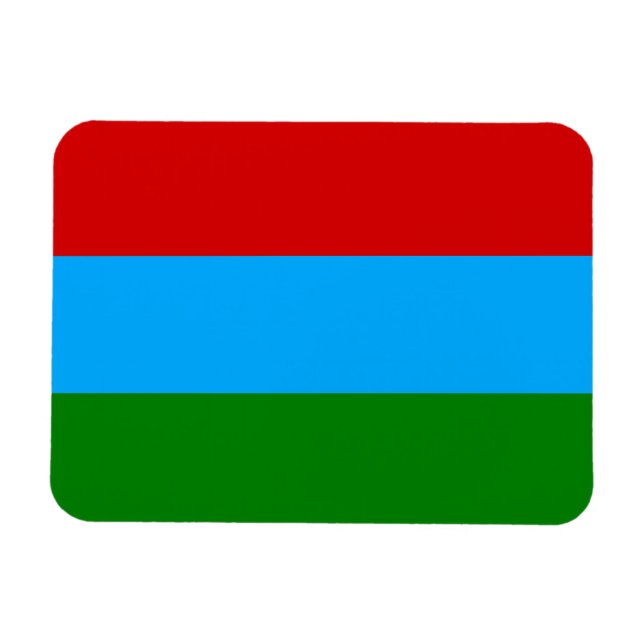 Republic of Karelia Flag Magnet (Horizontal)