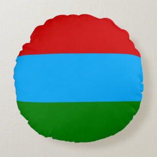 Republic of Karelia Flag Round Cushion