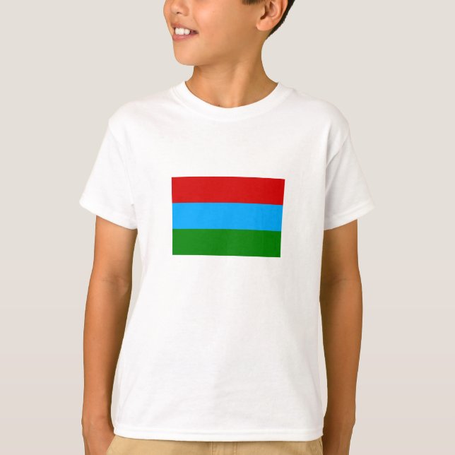 Republic of Karelia Flag T-Shirt (Front)