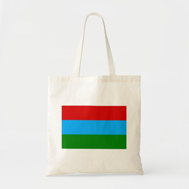 Republic of Karelia Flag Tote Bag (Front)