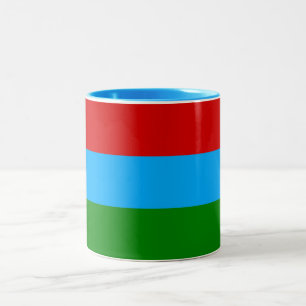 Republic of Karelia Flag Two-Tone Coffee Mug