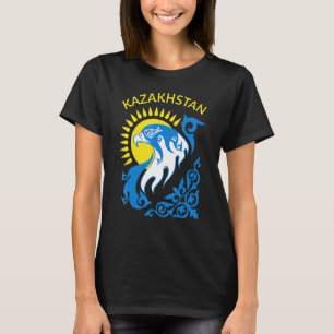 Republic of Kazakhstan Qazaqstan Kazakh flag 11 T-Shirt