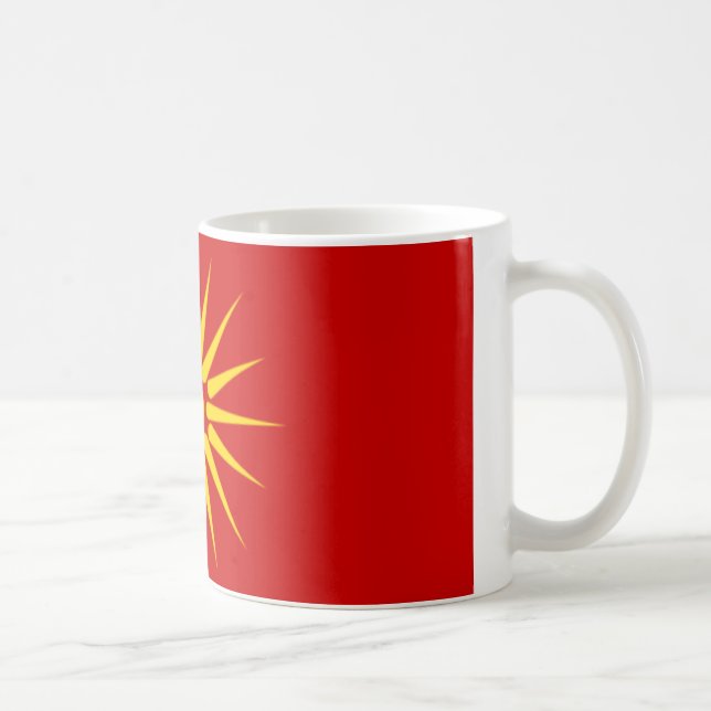 Republic of Macedonia Coffee Mug (Right)