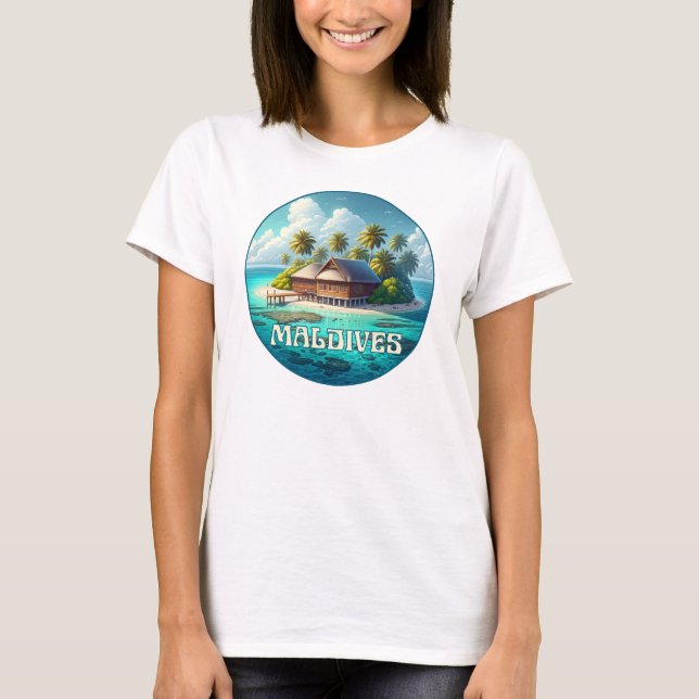 Republic of Maldives T-Shirt (Front)