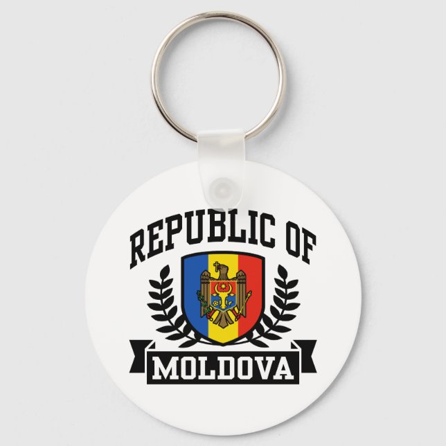 Republic of Moldova Key Ring (Front)