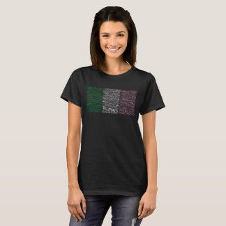 Republic of Newfoundland Flag Shirt (black)