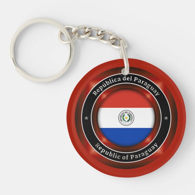 Republic of Paraguay Key Ring (Front)
