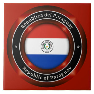 Republic of Paraguay Tile