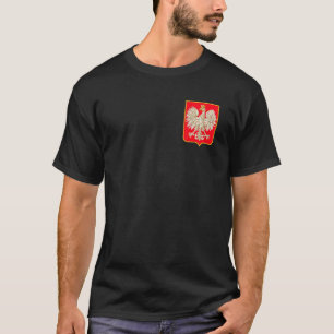 Republic Of Poland Flag White Eagle Polish Polska  T-Shirt